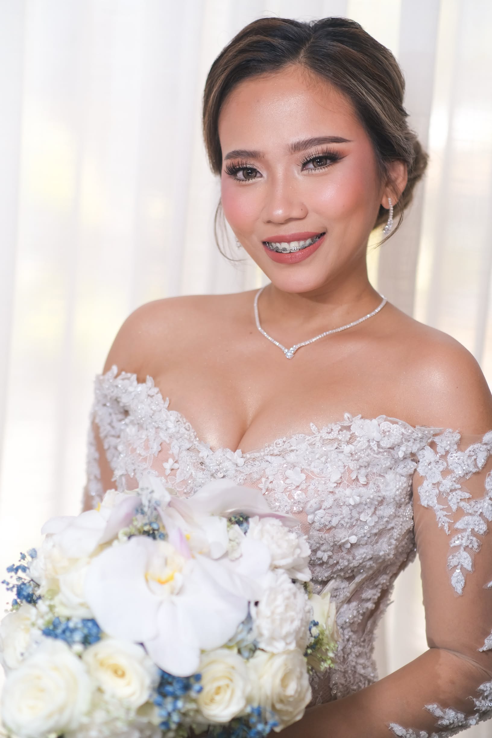 Bridal makeup look