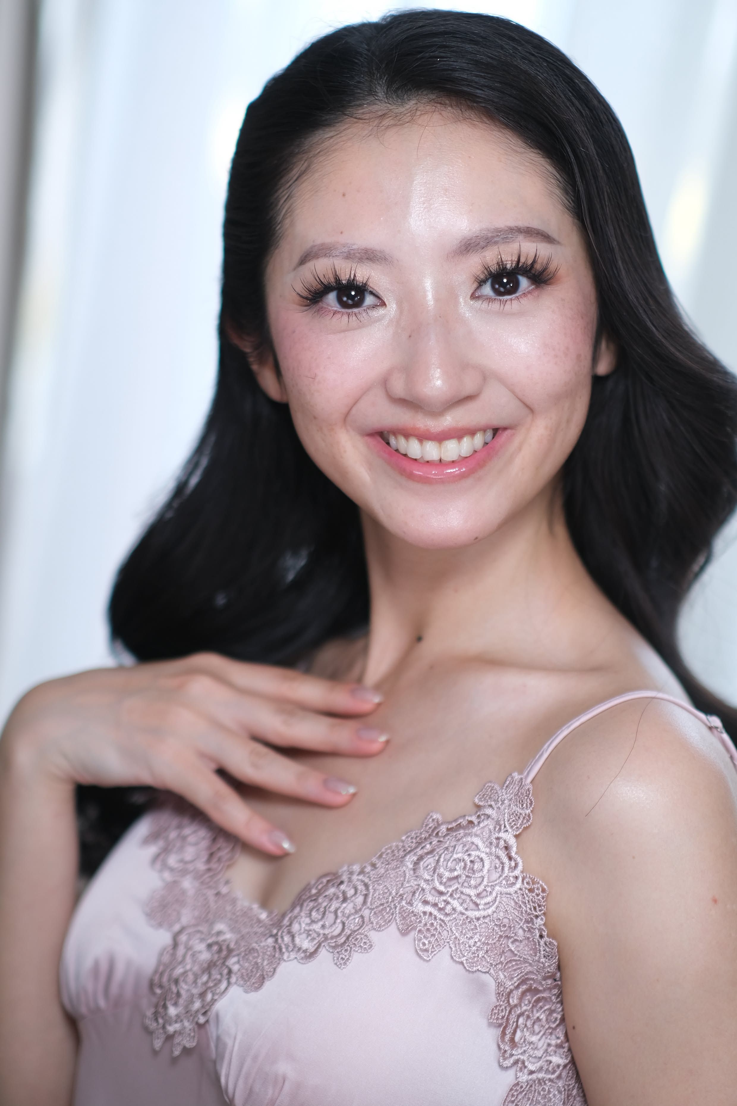 Bridal preparation look